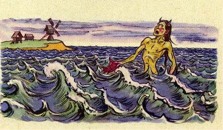 Вынырнул подосланный бесёнок