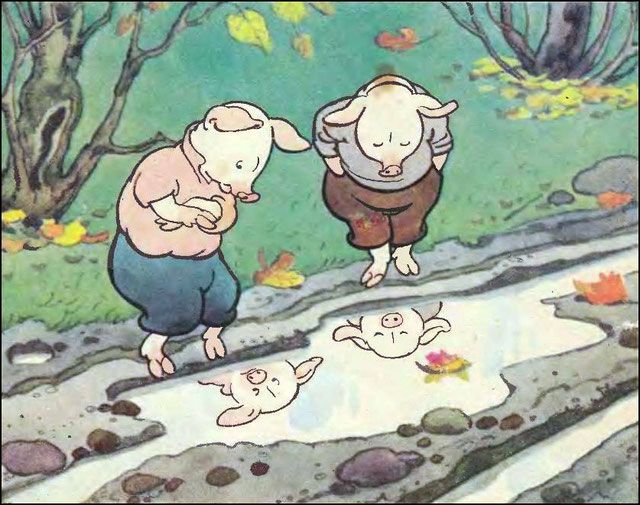 большая лужа у дороги стала по утрам покрываться тоненькой корочкой льда