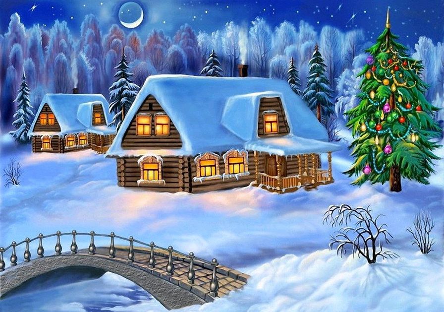 Стих Зимушка-зима Татьяны Боковой из коллекции про времена года зима